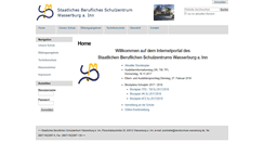 Desktop Screenshot of berufsschule-wasserburg.de